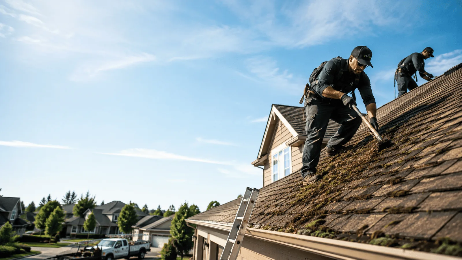 Roof Moss Removal in Austin, TX near me